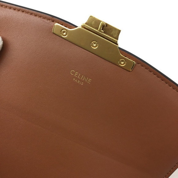 Celine Triomphe Shoulder Bag Brown - Picture 15 of 16